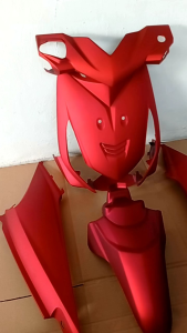 FULL BODY HALUS HONDA BEAT KARBU 2010-2012 MERAH DOFF