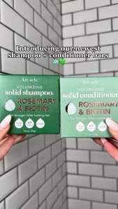 Kitsch Shampoo & Conditioner Rice Water Protein / Castor Oil / Tea Tree / Biotin / Rosemary & Biotin