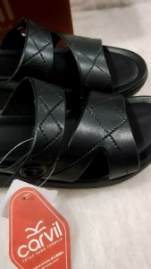 Sandal carvil wanita sandal wedges Sandal Kulit Dengan Heel Datar Model Sandal Lace-Up Untuk Wanita - Lazada