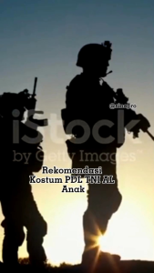 Kostum Baju Seragam TNI Tentara Anak Loreng Cilik Karnaval Set AD / Frofesi Anak Laki-Laki TNI AD