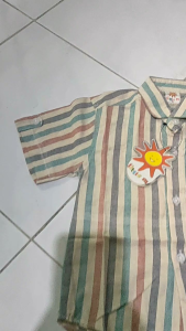 Kemeja Anak Cowok Merk Little M: Bahan Nyaman & Desain Casual