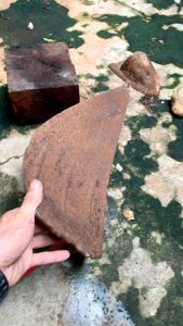 ผาลไถนาช้าง บักสบไถของช้าง  ผานไถช้าง เก่า มือสอง หายาก หายาก