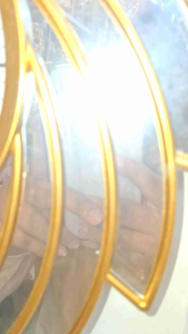 jam dinding estetic/jam dinding aestetik mewah FREE BUBBLE