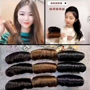 (1PCS) PENAMBAH PONI 11CM / PENINGGI PONI / SIRKAM SASAK RAMBUT / BANTALAN RAMBUT PONI / BANTALAN RAMBUT PENAMBAH VOLUME RAMBUT / BOUFFANT BEEHIVE HAIR SHAPER / PPR7875