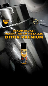 Paket Cat Hitam Metalik Diton Premium 400cc: Panduan Lengkap