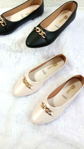 N3 Shoes Flat shoes Rantai Sepatu Flat Wanita Kekinian
