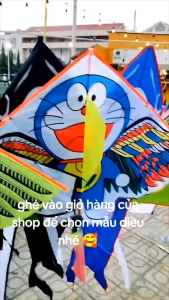 Diều doraemon siêu nhện Batman phụng tuổi thơ loại trẻ em màu ngẫu nhiên dạng tam giác giá bán sản xuất tại xưởng