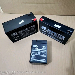 Ắc quy khô 6V4Ah chính hãng OUTDO cao cấp xe điện trẻ em Quạt tích điện & Cân điện tử