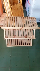 kệ dép đa năng xếp gọn 3 tần