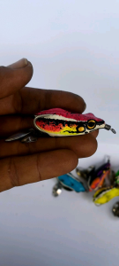 soft frog BUKAN TOMPEL 4.5cm 7grm VMC 7925 MT/ Ti 2/0