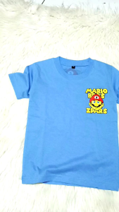 Baju Kaos Mario Bros Lengan Panjang Anak Laki-laki Perempuan Katun Premium 1-10 Tahun