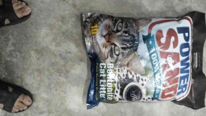 Pumex Sand Premium Bentonite Cat Litter – Strong Clumping Odor Control 99% Dust Free – 10L
