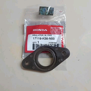 paking fiber pipe pipa inlet throtlle body insulator in pipe sonic 150r supra gtr 150 original honda 17119K56N00