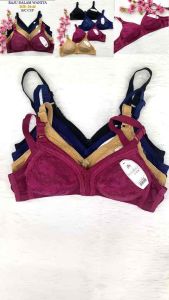 Women bra B/C cup no wired 36-46 Ladies Bra(9928)Baju dalam wanita tanpa dawai tiada besi