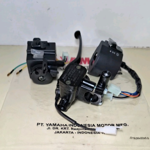 paketan saklar kiri kanan set vega r new+master rem atas assy untuk motor yamaha vega r new