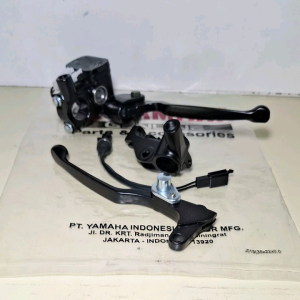 paketan master rem atas assy+dudukan handle+handle kiri+switch rem yamaha xride fino mio j mio m3