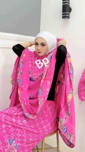 Mukena Jumbo Dewasa: Batik Rayon & Atasan Bawahan Murah Bisa COD
