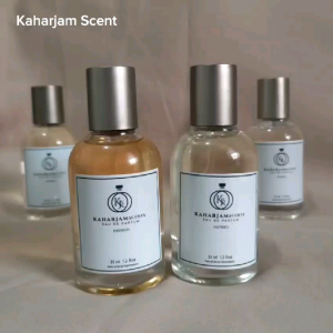 Kaharjam Scents Eau De Parfum Cuddle . Parfum Wanita Pria Tahan Lama Aroma Bayi Lembut Manis Bedak Bayi