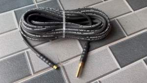 Dây Rửa Xe Lõi Thép 10m15m20m Ren Trong 13mm Cho Máy Rửa Xe Mô Tơ Kèm Béc Xịt Đồng ( Curoa Lõi Thép)