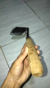 Cungkir Tanaman Sudah Di Asah Siap Pakai Bahan Baja Panjang Seluruh 45 Cm