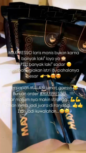 MAXPRESSO ORIGINAL 100% Kopi Ku4t T4han L4ma