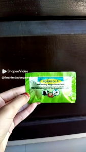 Obat Cacing Sapi WORMZOL B 1 Bolus Sachet - Obat Cacing Sapi Kerbau Kuda - WORMZOL K - Medion Sanbe