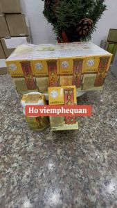 Thực phẩm bảo vệ sức khỏe Ho Ngũ Dê Tem Nai Vàng hộp 30 viên - ho gió ho đàm ho khan viêm phế quản