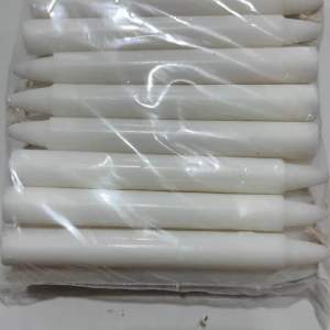 Lilin Putih Dan Warna Pack Isi 20 Pcs Panjang 13 cm Diameter 15 Cm Murah-Candle-Mati Lampu Besar Grosir  (T07-20)