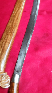 MODEL PABELE PERKAKAS KEBUN SUPER TAJAM 55CM TEMPA SEPUH KAYU CENDRANA HALUS TIDAK BERGELOMBANG SIAP PAKAI BERGARANSI