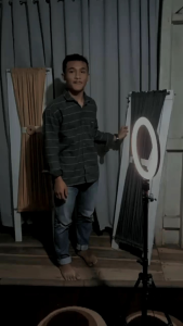 gorden jendela kupu kupu