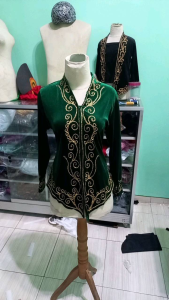 Kebaya Wanita Elegan: Kebaya Pagar Ayu & Domas Sanghai Bordir Motif Terpopuler