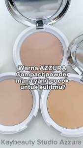 Azzura Compact 14g Original BPOM COD Bedak Padat