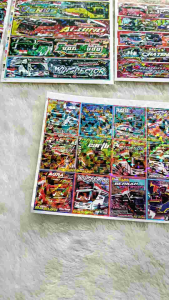 Mainan Anak Stiker Hologram Bus Mania Basuri Viral - Toys