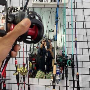 Joran carbon Hollow set Reel bc zorro nami