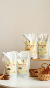 กาแฟสกัดเย็นเข้มข้นคั่วกลาง Daily Milk ขนาด 1000ml