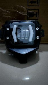 Reflektor Daymaker Lampu Depan LED Supermoto CRF 150L WR 155 KLX BIGFOOT DTRACKER 3 LENSA SUPER TERANG