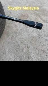 SKYGITZ MALAYSIA Black Dragon Carbon Fibre handle rod Spinning Baitcasting BC Casting Joran Pancing Mancing