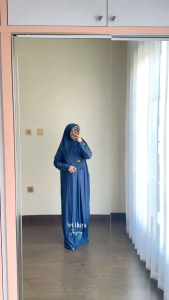 MECCA SET HIJAB ABAYA JERSEY BUSUI JUMBO FREE HIJAB+CIPUT || DAILY UMROH|| HOME DRESS