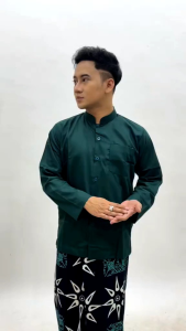 Baju Koko Haibah Exsklusive Saku Samping Koko Habaib Model Ammu Ibrahim
