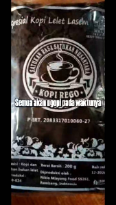 PROMO!! KOPI LELET KHAS LASEM 200g
