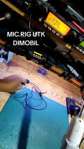 Mic Ptt Radio Rig untuk di mobil
