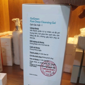 [Chính hãng] Rửa mặt cao cấp Gogreen Pure Deep Cleansing Gel nhập khẩu Hàn Quốc
