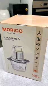 💥GIAO HỎA TỐC💥 MÁY XAY THỊT MORICO 2 CỐI LÀM ĐƯỢC CHẢ GIÒ SỐNG BẢO HÀNH 1 NĂM .
