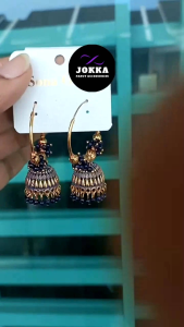 JOKKA Valayam Jhumka/Jhimki/ Ring earrings/ accessories