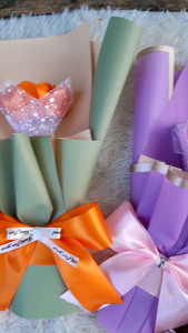 Satin Flower Bouquet