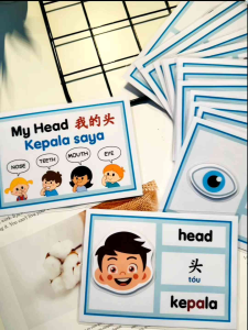 Flash Cards Interactive-20 Themes | Trilingual (BM+EN+CN) | Preschool Flash Card | Early Learning