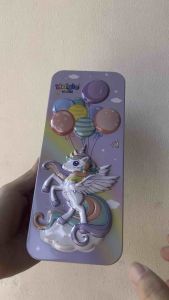 Tempat Pensil Kaleng Unicorn + Anak B 765