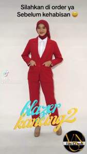 Blazer kantor wanita dan Blazer formal wanita