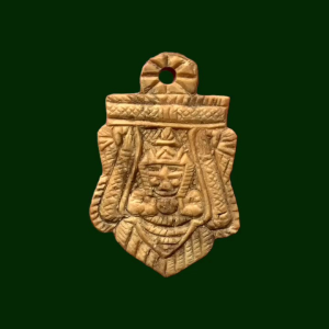 กะลาเผือกแกะพระราหู หลวงพ่อจืด วัดโพธิ์เศรษฐี จ.นครปฐม พิมพ์เสมาเล็ก สวยมาก จารลายมือหลวงพ่อจืด แท้รับประกัน #ท.84