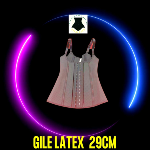 (Tặng: thước dây) Đai Gile latex 2025 NEW thông hơi dài 29cm hàng cao cấp nhập khẩu từ Hi Lạp-Giải pháp hiệu quả nhất cho 1 body Hoàn Hảo